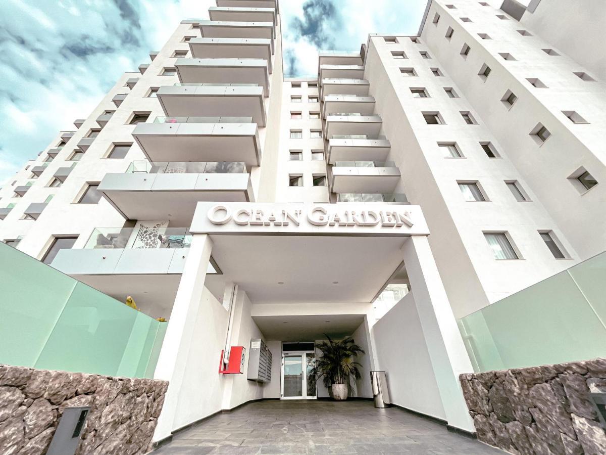 Ocean Garden, Ac, Sun Terrace, Heated Pool, Parking, Pp901 Apartment Адехе Екстериор снимка