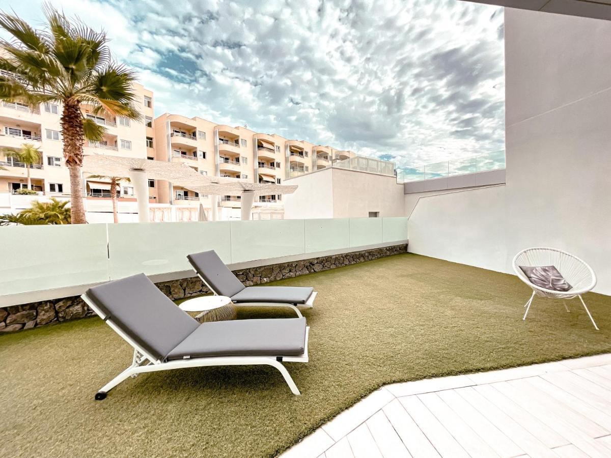 Ocean Garden, Ac, Sun Terrace, Heated Pool, Parking, Pp901 Apartment Адехе Екстериор снимка