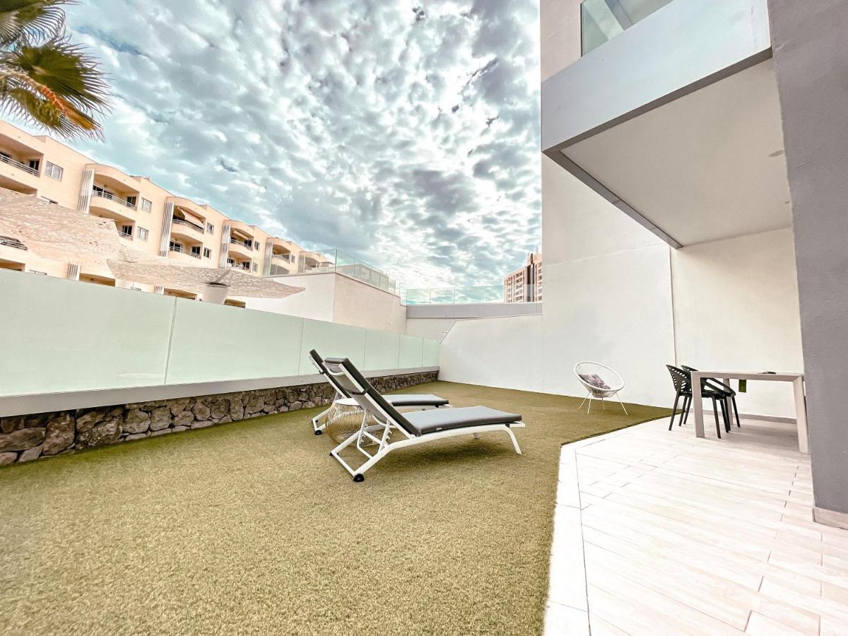 Ocean Garden, Ac, Sun Terrace, Heated Pool, Parking, Pp901 Apartment Адехе Екстериор снимка
