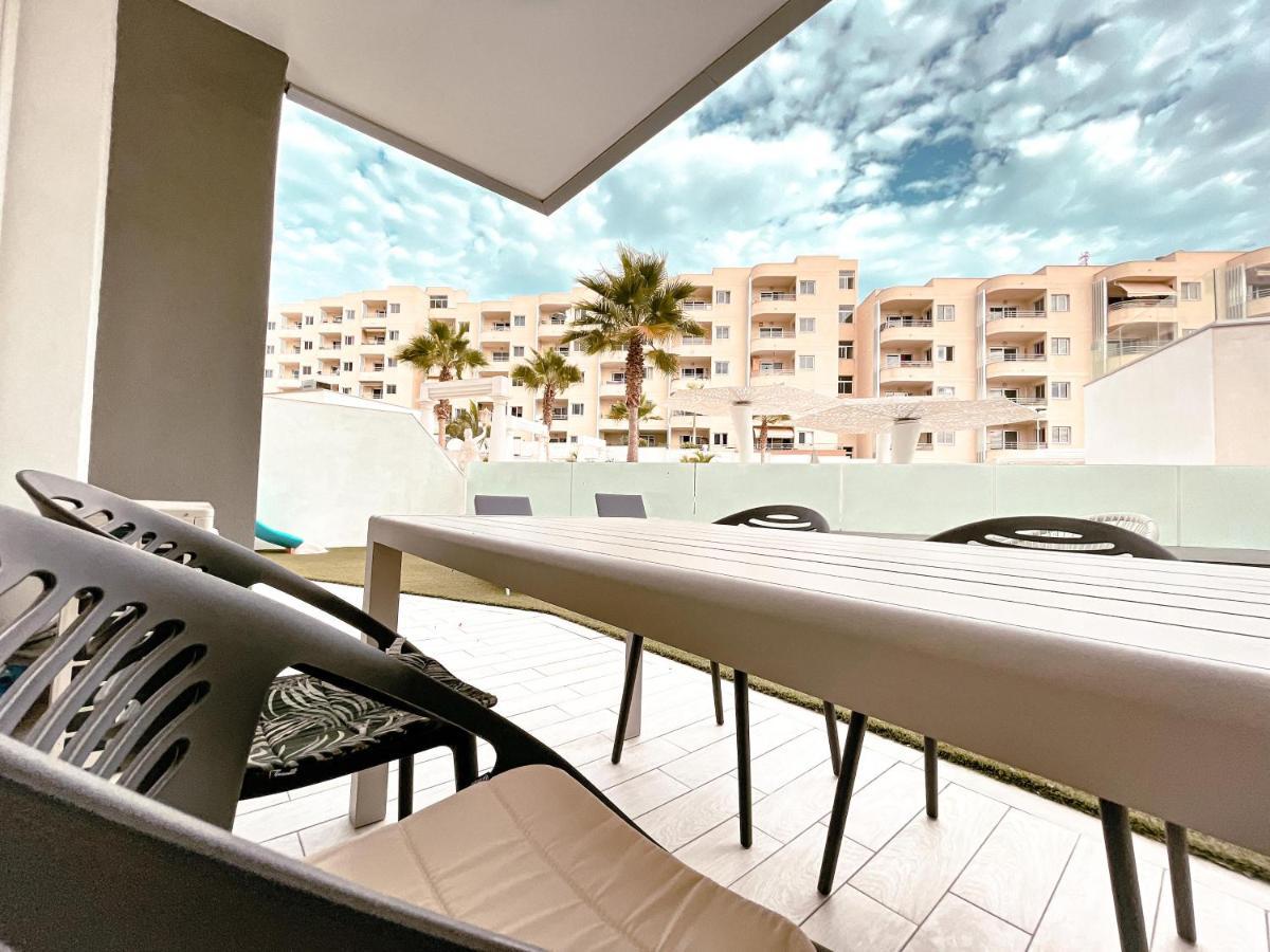 Ocean Garden, Ac, Sun Terrace, Heated Pool, Parking, Pp901 Apartment Адехе Екстериор снимка