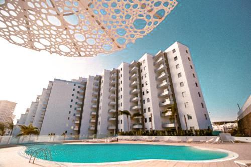 Ocean Garden, Ac, Sun Terrace, Heated Pool, Parking, Pp901 Apartment Адехе Екстериор снимка